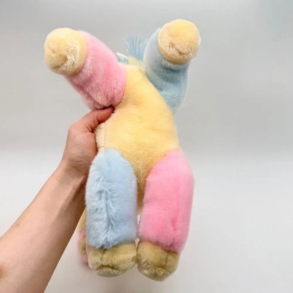 Baby Aurora Pastel Plush Giraffe 10